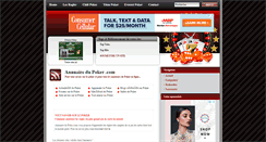 Desktop Screenshot of annuairedupoker.com
